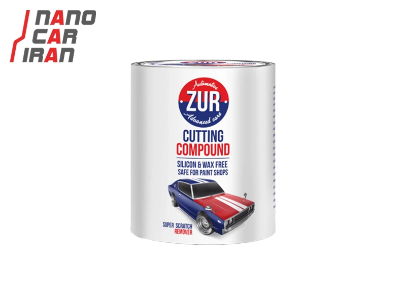 پولیش خمیری زبر ۱ کیلو گرمی ZUR ZUR Heavy Cut Compound Paste 1kg